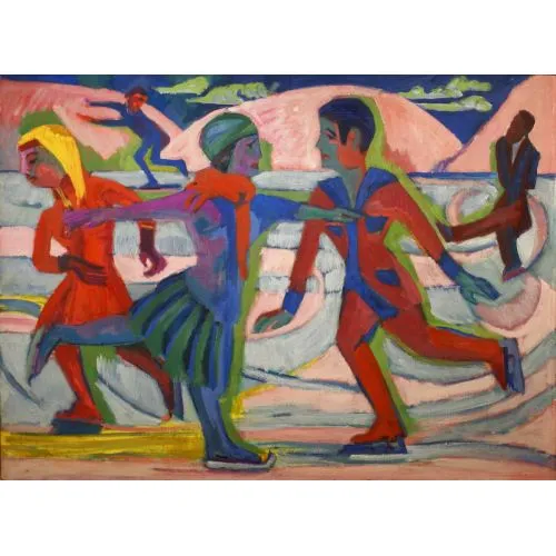 Ernst Ludwig Kirchner, Skaters | Arthipo