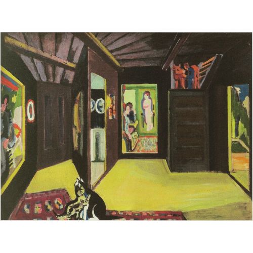 Ernst Ludwig Kirchner, Bergatelier Ernst Ludwig Kirchner, Bergatelier