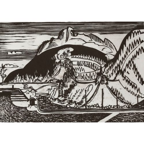 Ernst Ludwig Kirchner, Clavadeler Berg Von Frauenkirch Aus Ernst Ludwig Kirchner, Clavadeler Berg Von Frauenkirch Aus