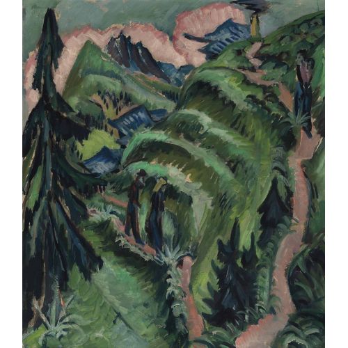 Ernst Ludwig Kirchner, Amselfluh İle Stafelalp