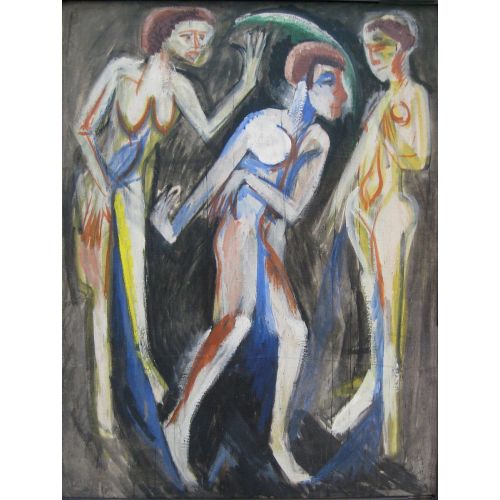 Ernst Ludwig Kirchner, Der Tanz Zwischen Den Frauen