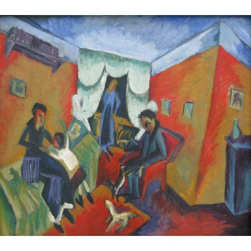 Ernst Ludwig Kirchner, Interieur