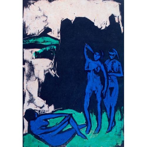 Ernst Ludwig Kirchner, Blue Ernst Ludwig Kirchner, Blue