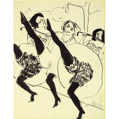 Ernst Ludwig Kirchner, Hamburger Tanzerinnen