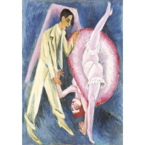 Ernst Ludwig Kirchner, Dancing Couple