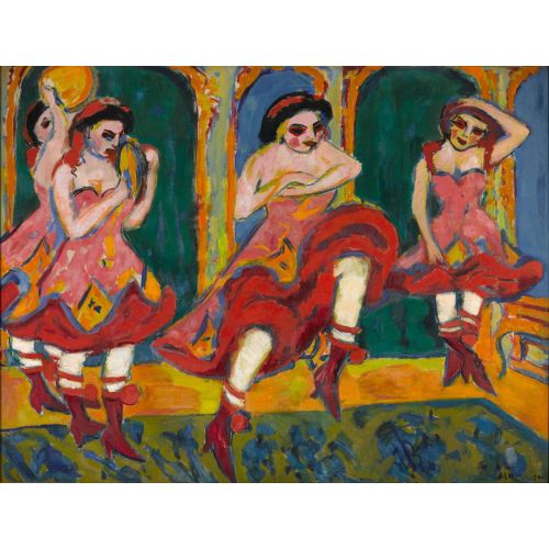 Ernst Ludwig Kirchner, Czardas Dancers