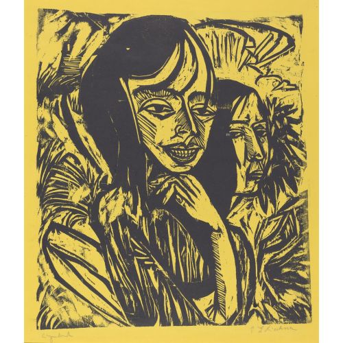 Ernst Ludwig Kirchner, Fehmarn Girls Ernst Ludwig Kirchner, Fehmarn Girls