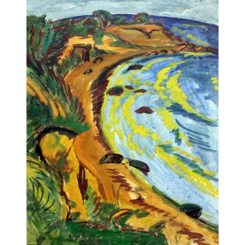 Ernst Ludwig Kirchner, Bucht An Der Fehmarnkuste Ernst Ludwig Kirchner, Bucht An Der Fehmarnkuste