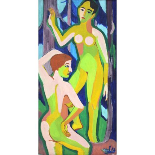 Ernst Ludwig Kirchner, Zwei Akte Im Wald II