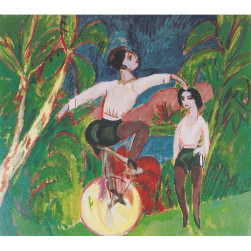 Ernst Ludwig Kirchner, Der Einradfahrer