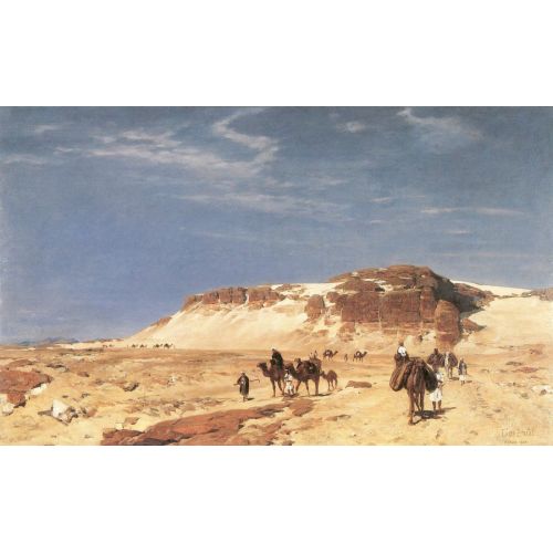 Eugen Bracht, From The Sinai Desert