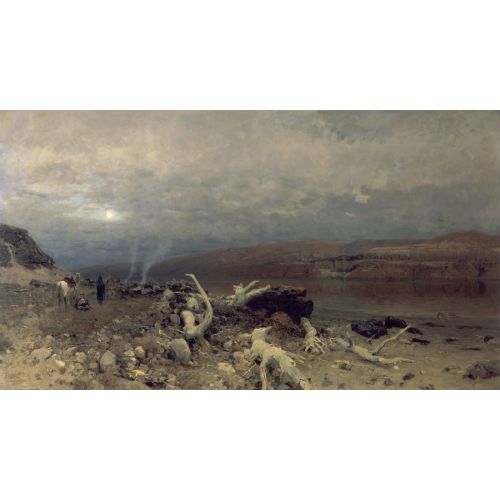 Eugen Bracht, Dusk On The Dead Sea