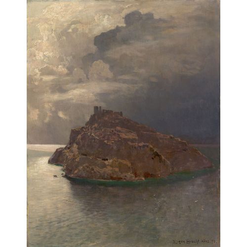 Eugen Bracht, Island Of Bergeggi