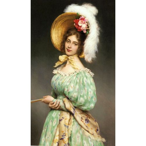 Eugene De Blaas, De Musette Eugene De Blaas, De Musette