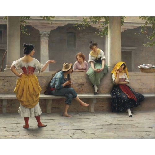 Eugene De Blaas, Dedikodu Eugene De Blaas, Dedikodu