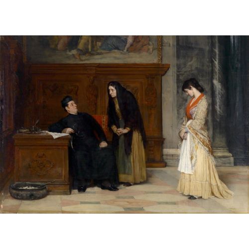 Eugene De Blaas, Kutsallıkta Eugene De Blaas, Kutsallıkta