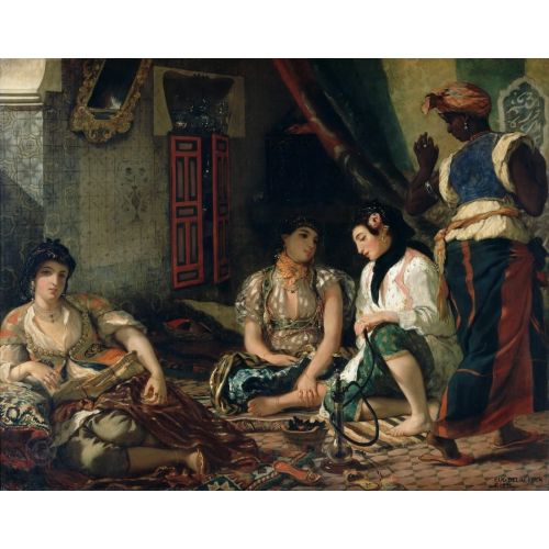 Eugene Delacroix, Dairelerindeki Cezayirli Kadınlar