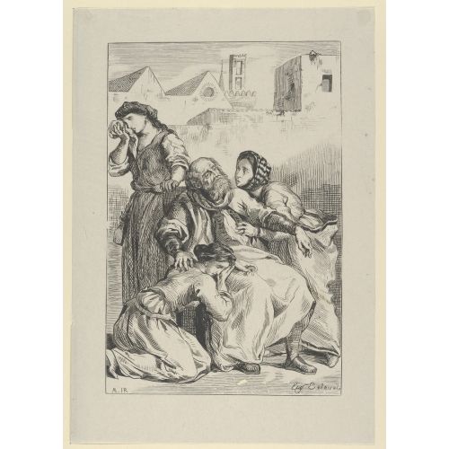 Eugene Delacroix, Goetz Von Berlichingen'in Ölümü Eugene Delacroix, Goetz Von Berlichingen'in Ölümü