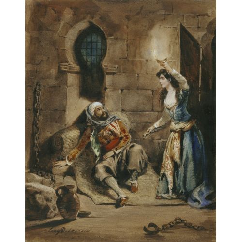 Eugene Delacroix, Lord Byron Tarafından Korsan'dan Bir Bölüm