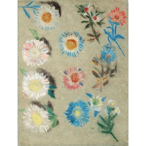 Eugene Delacroix, Etude De Fleurs