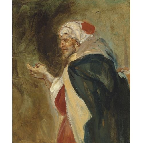 Eugene Delacroix, Etude D'un Marocain