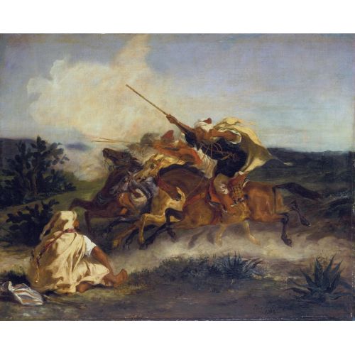 Eugene Delacroix, Fantasia Arabe