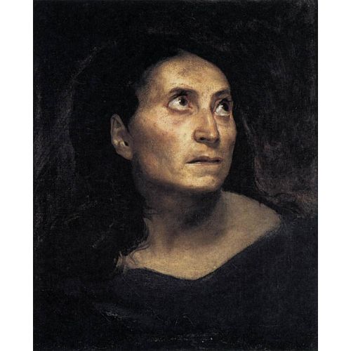Eugene Delacroix, A Mad Woman Eugene Delacroix, A Mad Woman