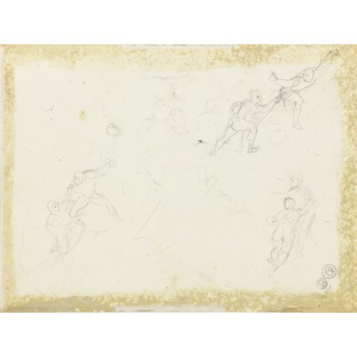 Eugene Delacroix, Faust Und Mephisto Auf Dem Blocksberg