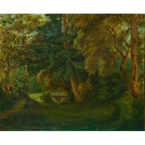 Eugene Delacroix, Nohant'taki George Sand'ın Bahçesi