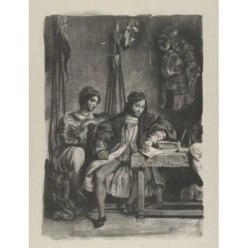Eugène Delacroix, Anılarını Yazan Goetz von Berlichingen Romantizm Eugène Delacroix, Anılarını Yazan Goetz von Berlichingen Romantizm Sanat Akımları Eugène Delacroix, Anılarını Yazan