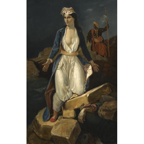 Eugene Delacroix, Missolonghi'nin Harabeleri Üzerinde Sona Eren Yunanistan