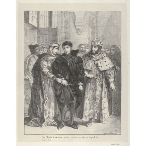 Eugene Delacroix, Hamlet