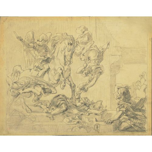 Eugene Delacroix, Tapınaktan Kovulan Heliodoros Eugene Delacroix, Tapınaktan Kovulan Heliodoros