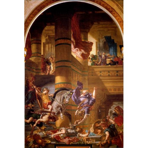 Eugene Delacroix, Heliodoros Tapınaktan Kovuluyor