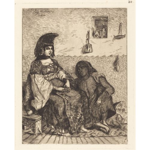 Eugene Delacroix, Jewish Woman Of Algiers