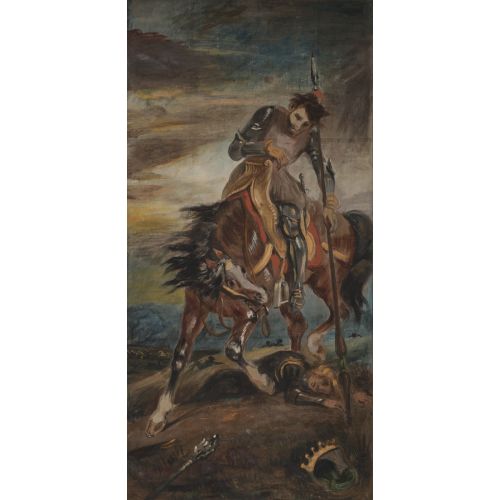 Eugene Delacroix, King Rodrigo
