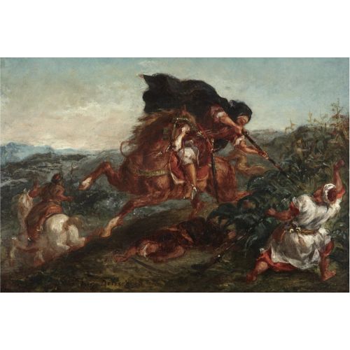 Eugene Delacroix, Le Combat