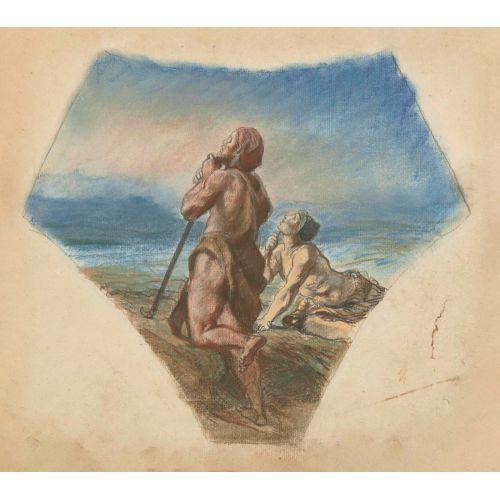 Eugene Delacroix, Les Bergers Chaldeens
