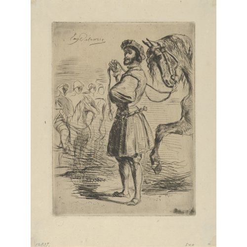 Eugene Delacroix, I. François Zamanından Bir Asilzade
