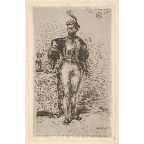 Eugene Delacroix, Silahlı Adam Eugene Delacroix, Silahlı Adam