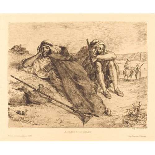 Eugene Delacroix, Oran 2 Arapları