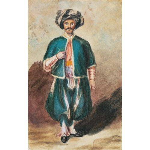 Eugene Delacroix, Türk Subay