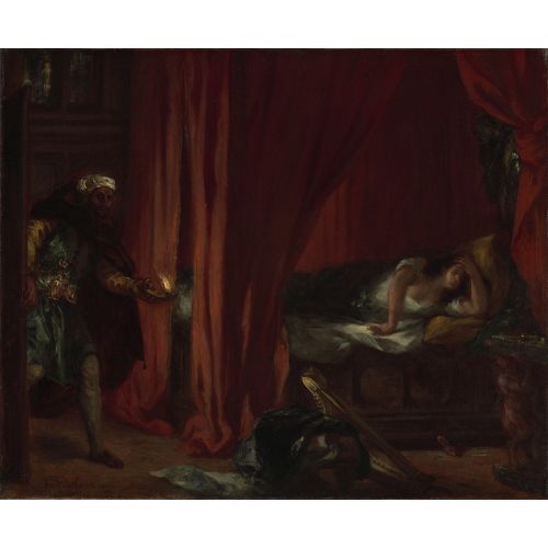 Eugene Delacroix, Othello Ve Desdemona