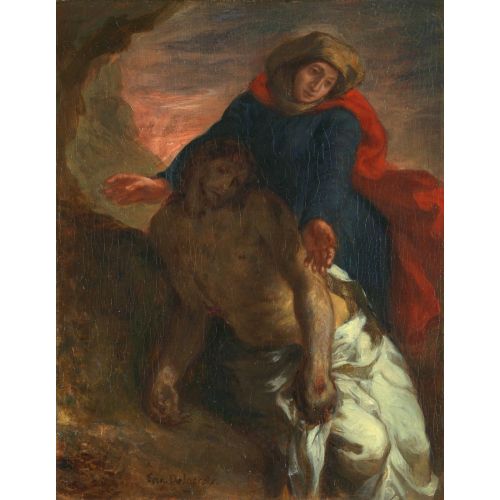 Eugene Delacroix, Pieta Eugene Delacroix, Pieta