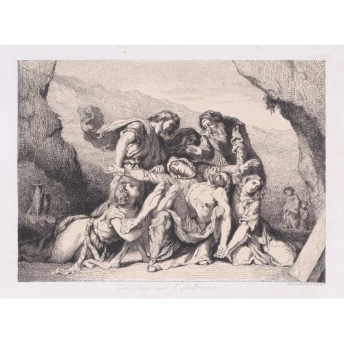 Eugene Delacroix, Pieta 2 Eugene Delacroix, Pieta 2