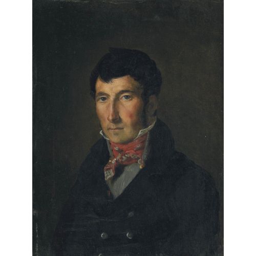 Eugene Delacroix, Portrait De Fougerat