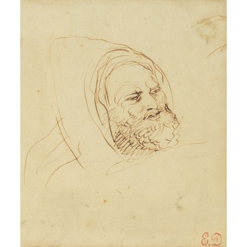 Eugene Delacroix, Sidi Ettayeb Biaz'ın Portresi Eugene Delacroix, Sidi Ettayeb Biaz'ın Portresi