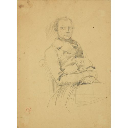 Eugene Delacroix, Portrait Du Comte Charles De Mornay