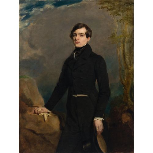 Eugene Delacroix, Portrait Of Charles-Etienne-Raymond Victor De Verninac