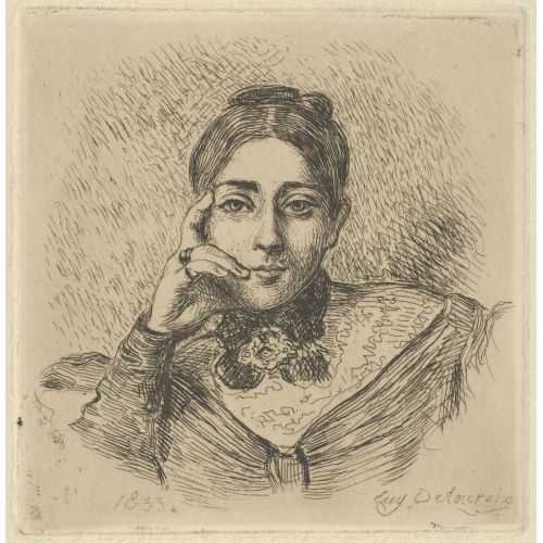Eugene Delacroix, Madame Frederic Villot'un Portresi